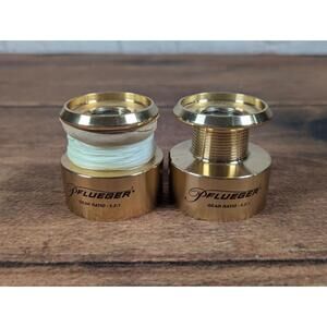 lot of 2 Pflueger Trion 4730 Spool Gear ratio 5.2:1